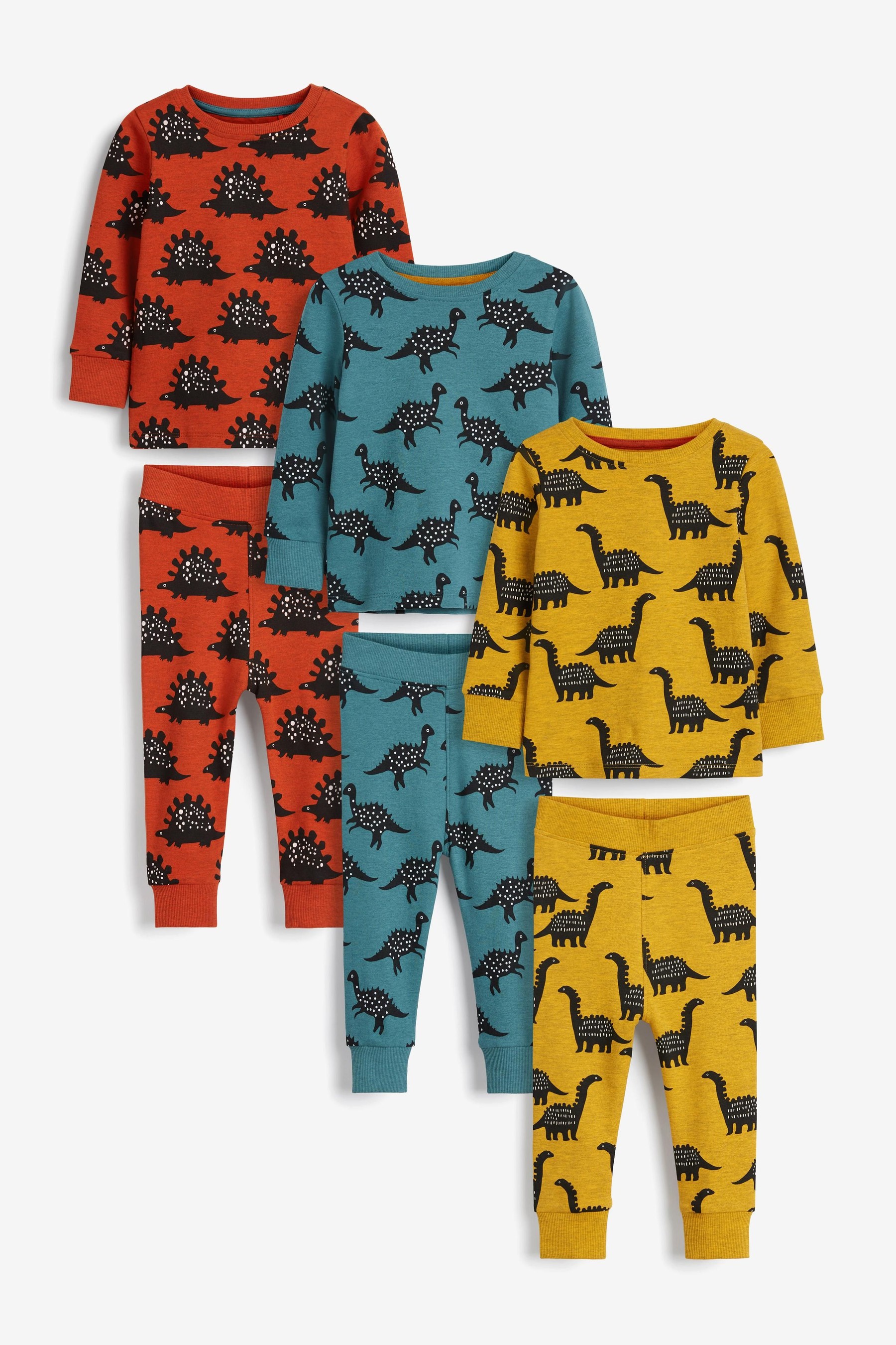 3 Pack Snuggle Pyjamas (9mths-12yrs)