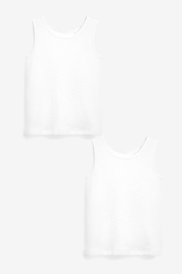 2 Pack Thermal Vest Tops (2-16yrs)