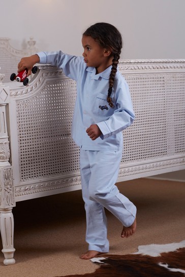 Trotters London Blue Henry Pyjamas