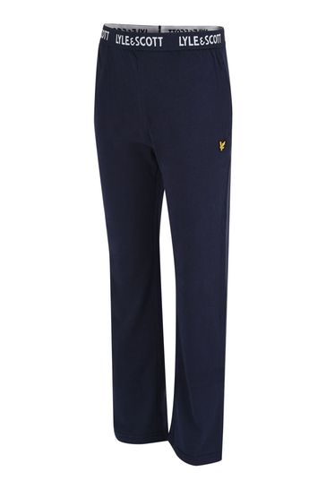 Lyle & Scott Blue Lounge Trousers