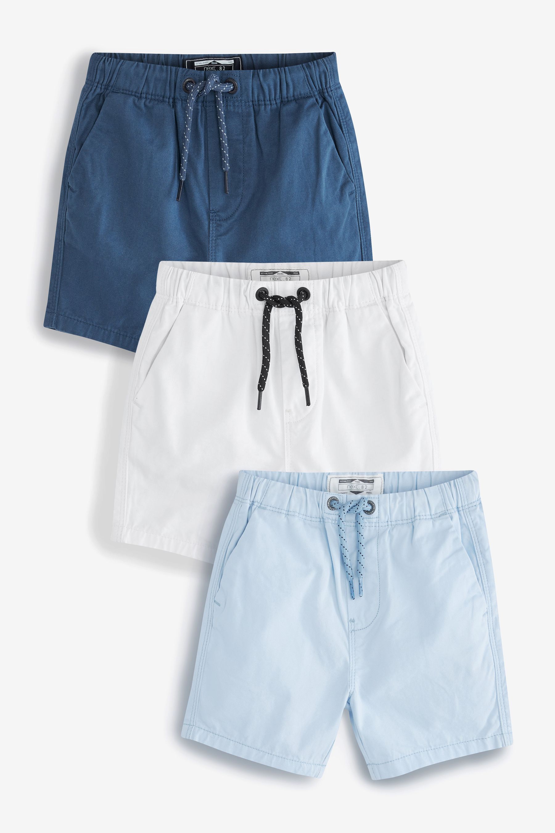 3 Pack Pull-On Shorts (3mths-7yrs)