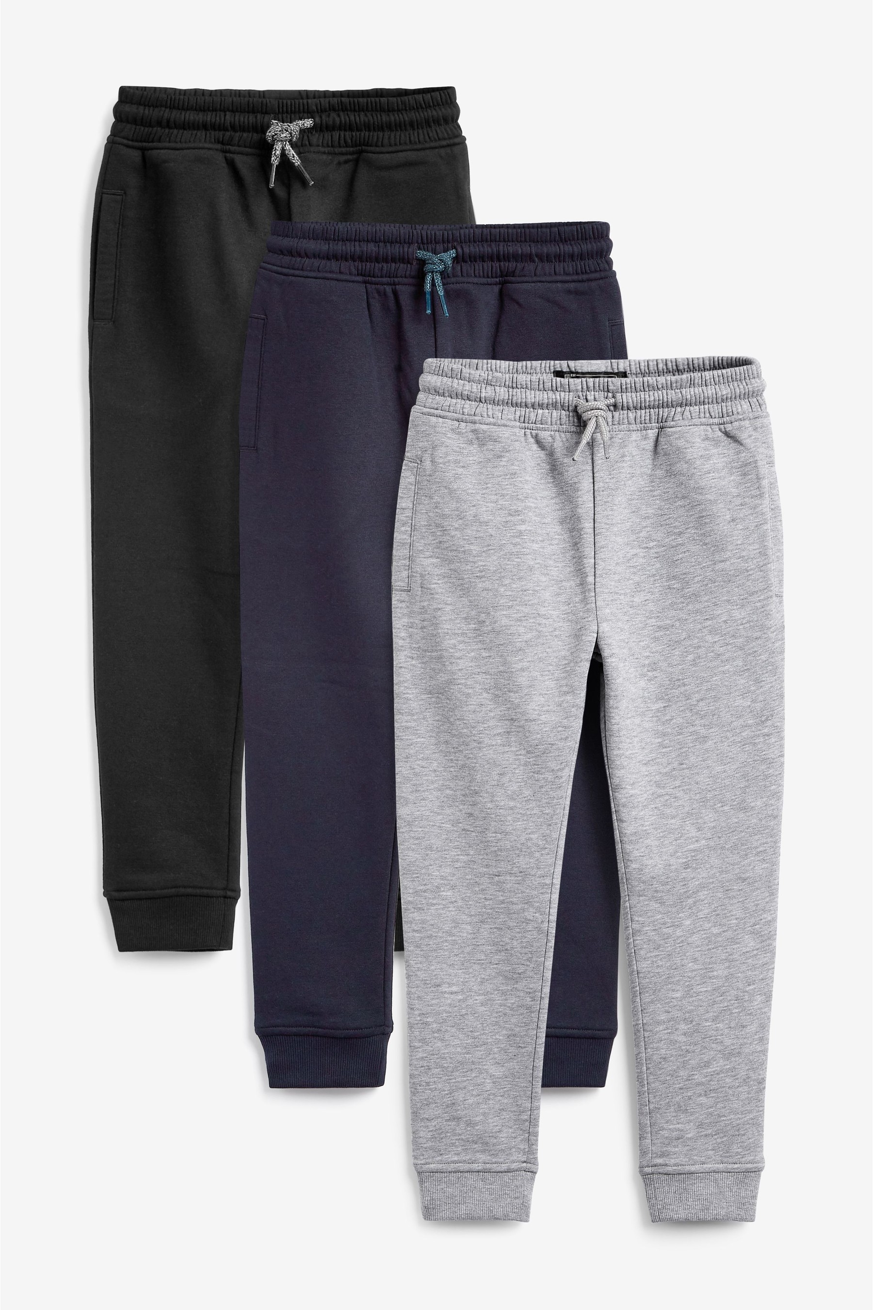 3 Pack Joggers (3-16yrs) Skinny Fit