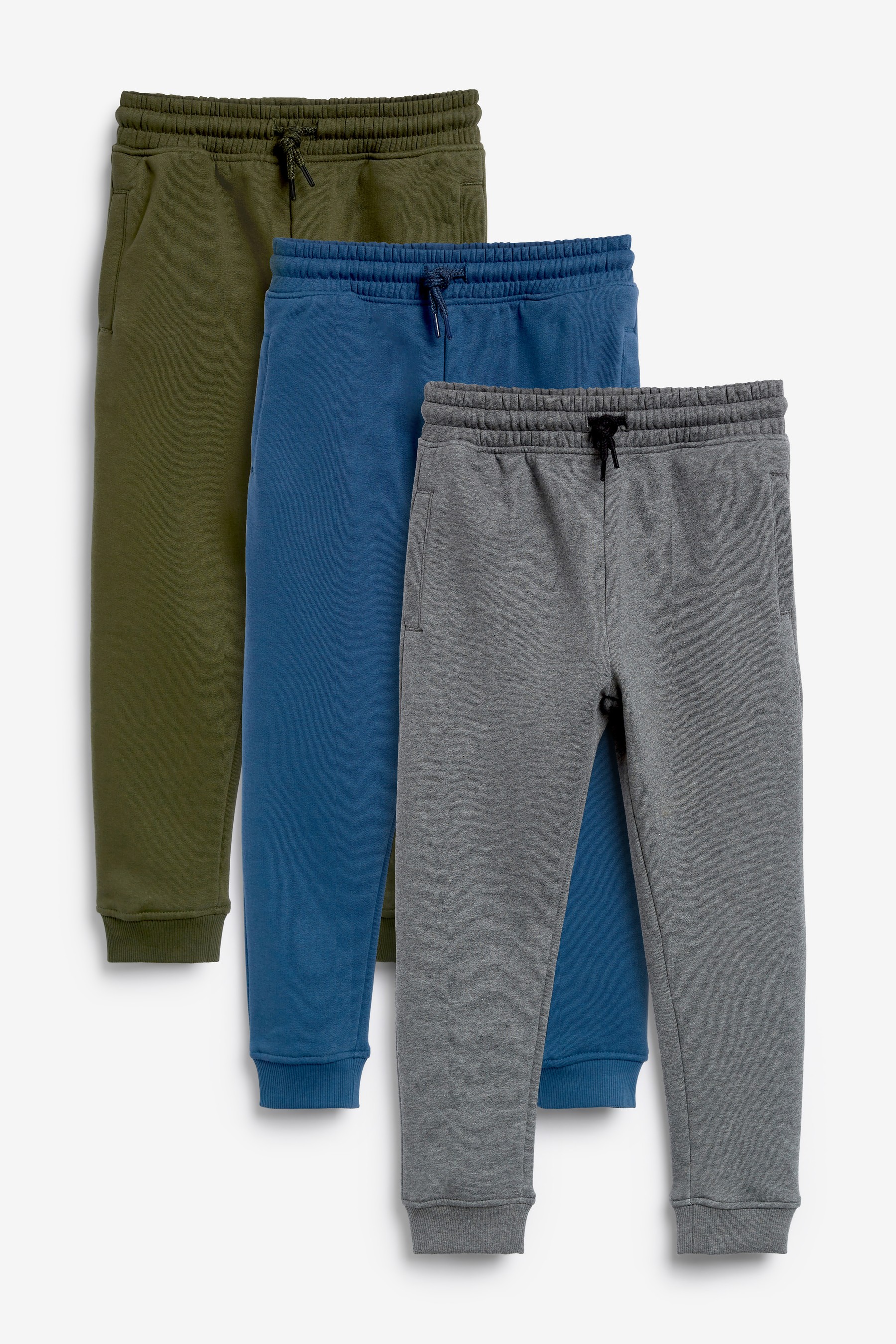 3 Pack Joggers (3-16yrs) Skinny Fit