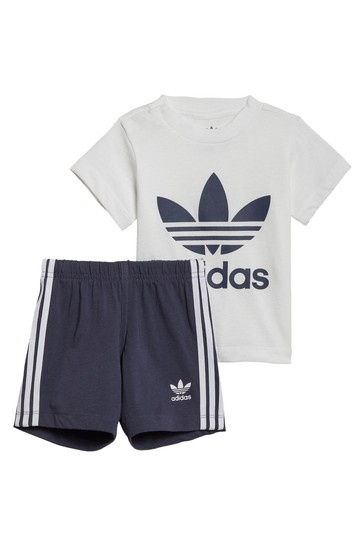 adidas White Adicolor Set