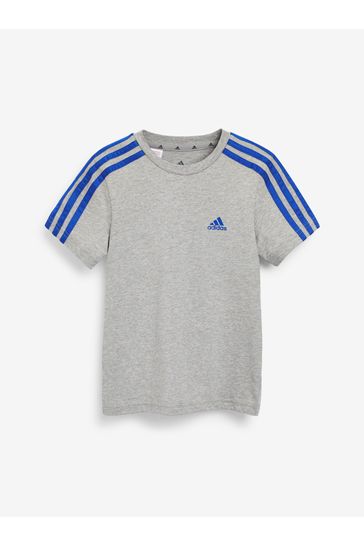 تي شيرت أساسي 3 أشرطة من Adidas