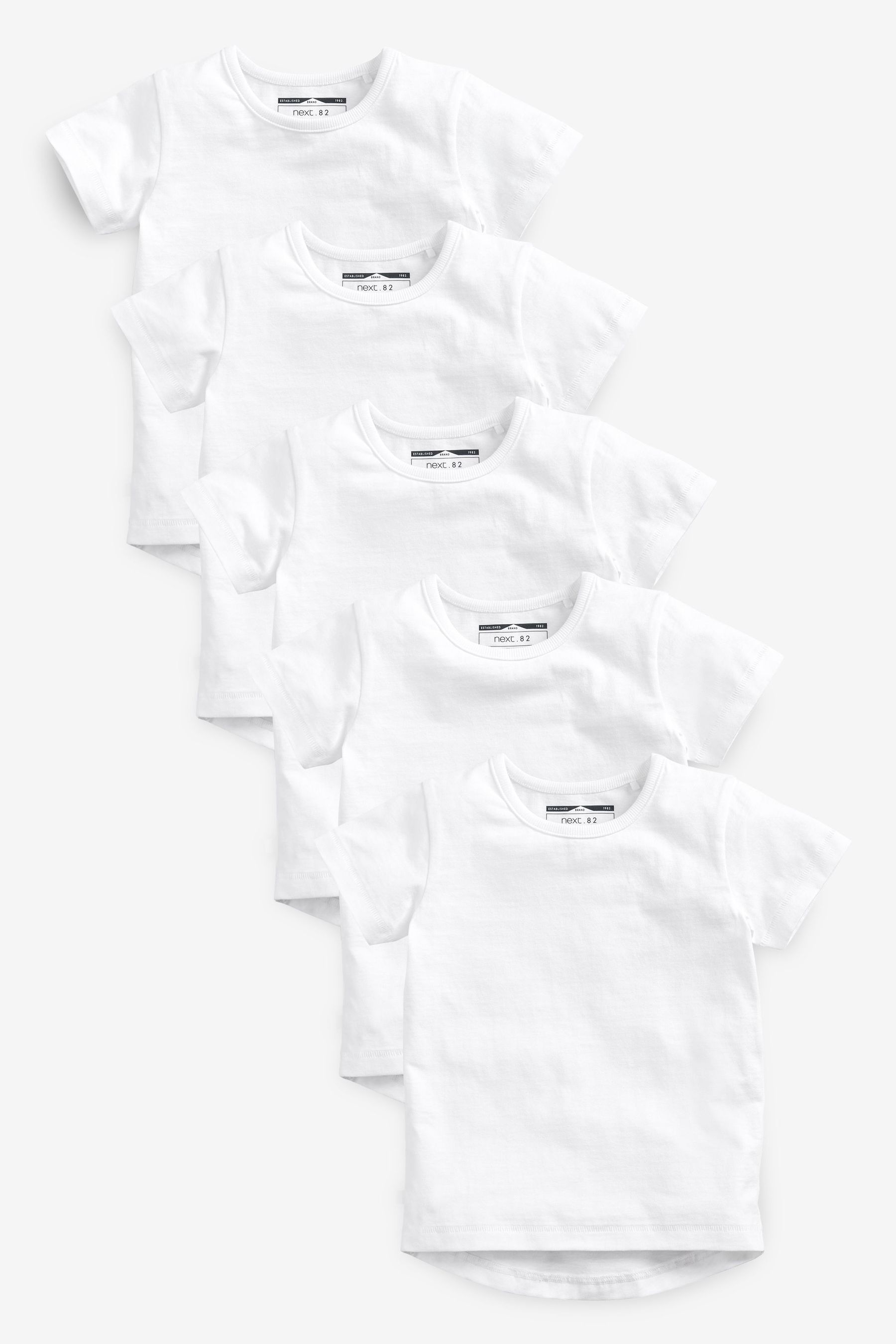 Short Sleeve T-Shirts (3mths-7yrs) 5 Pack