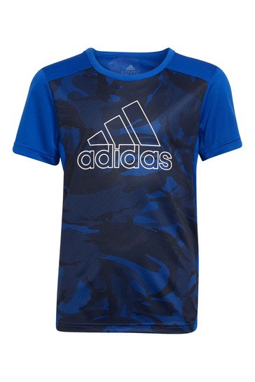 adidas Navy Designed2Move T-Shirts