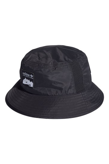 adidas Originals Kids Black Adventure Bucket Hat