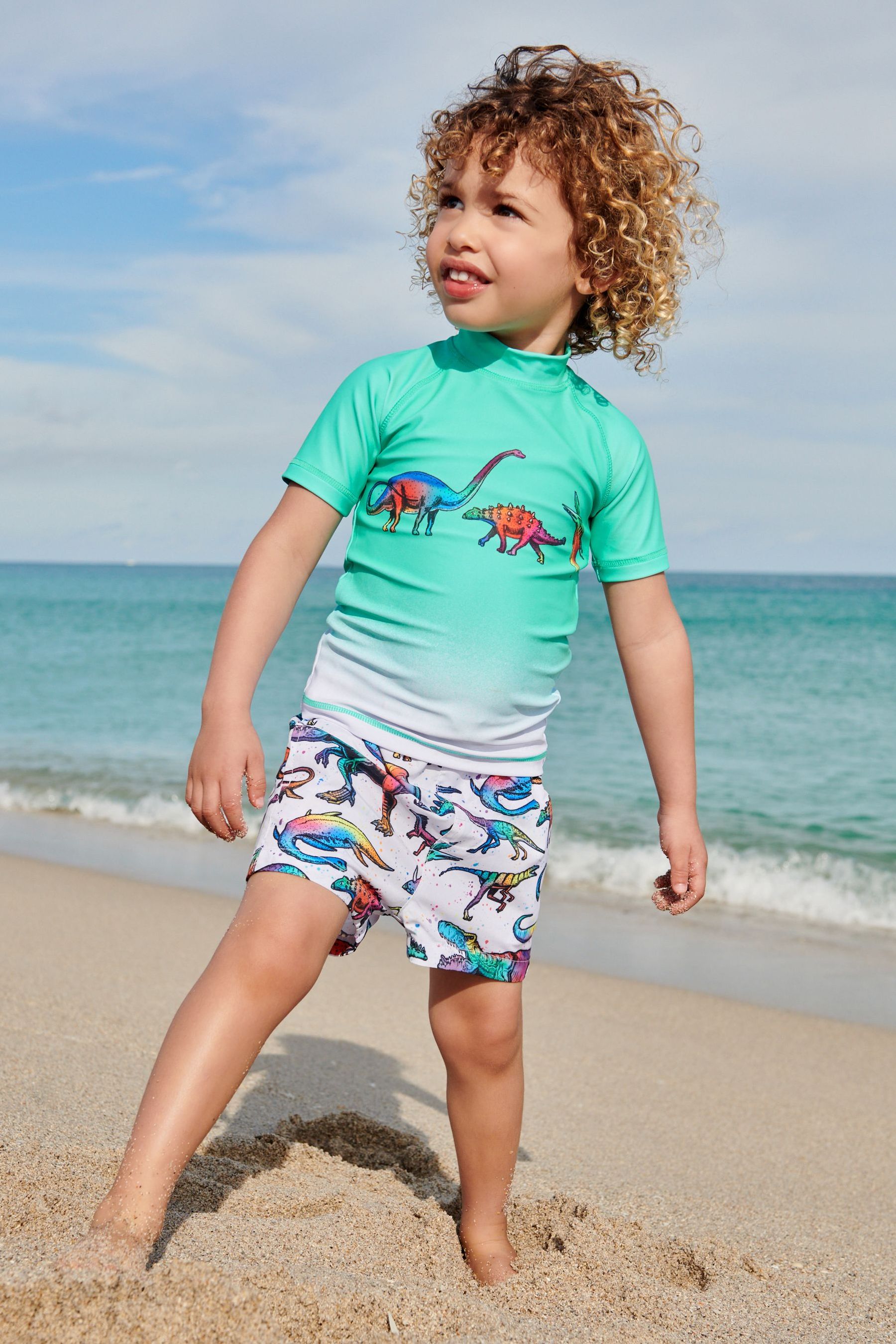 2 Piece Rash Vest And Shorts Set (3mths-7yrs)