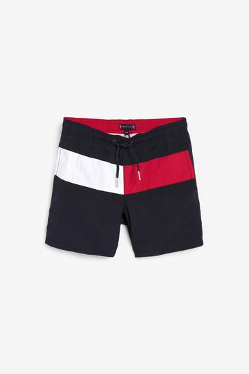 Tommy Hilfiger شورت سباحة أزرق كحلى