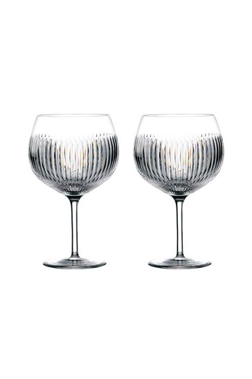 Waterford Set of 2 Gin Journeys Balloon Glasses