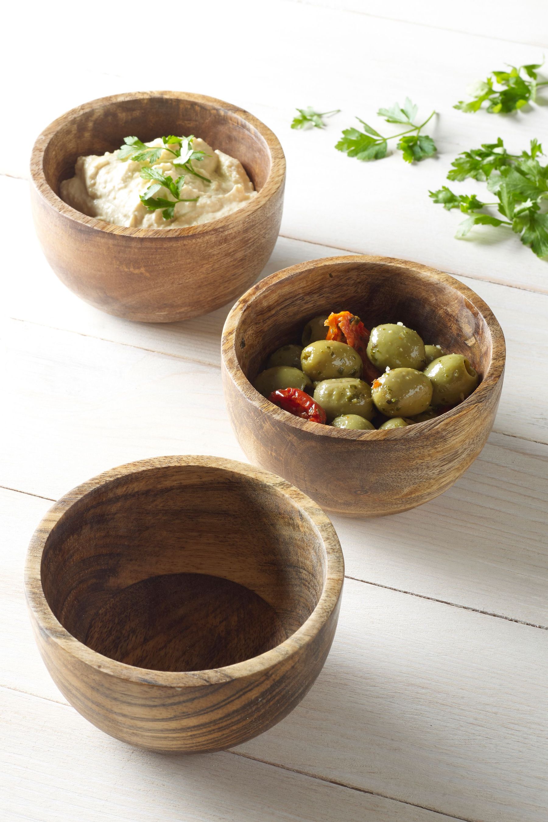 687-086s Set of 3 Dip Bowls