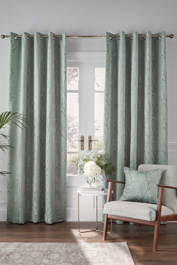 Ashley Wilde Wilstone Blackout Eyelet Curtains