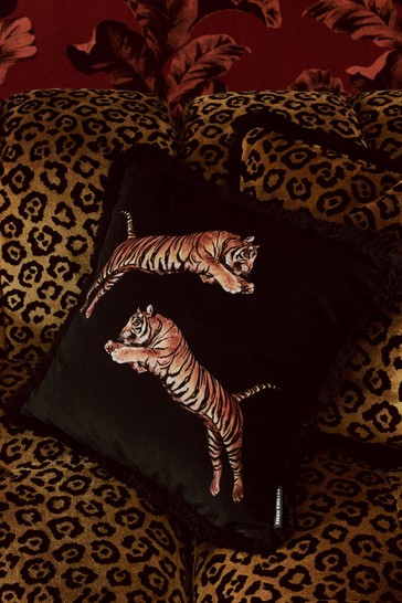 Paloma Home Pouncing Tigers Cushion