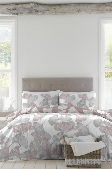 Drift Home Ginkgo Duvet Cover and Pillowcase Set