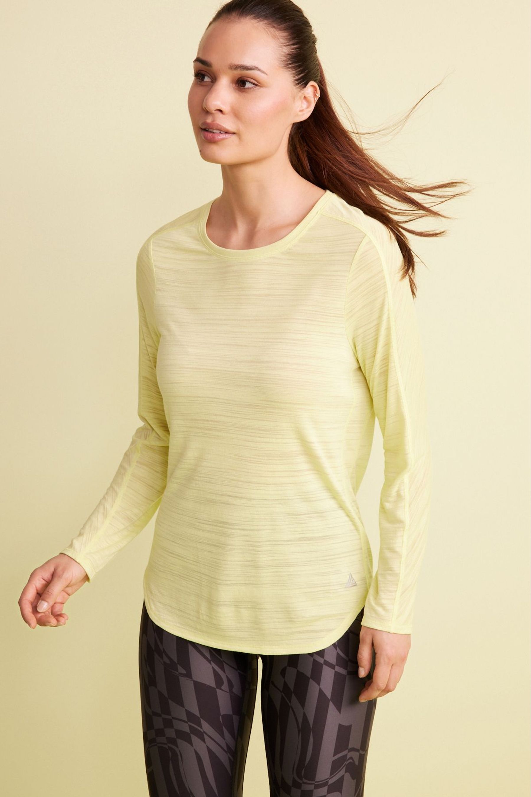 Next Active Sports Long Sleeve Top Regular