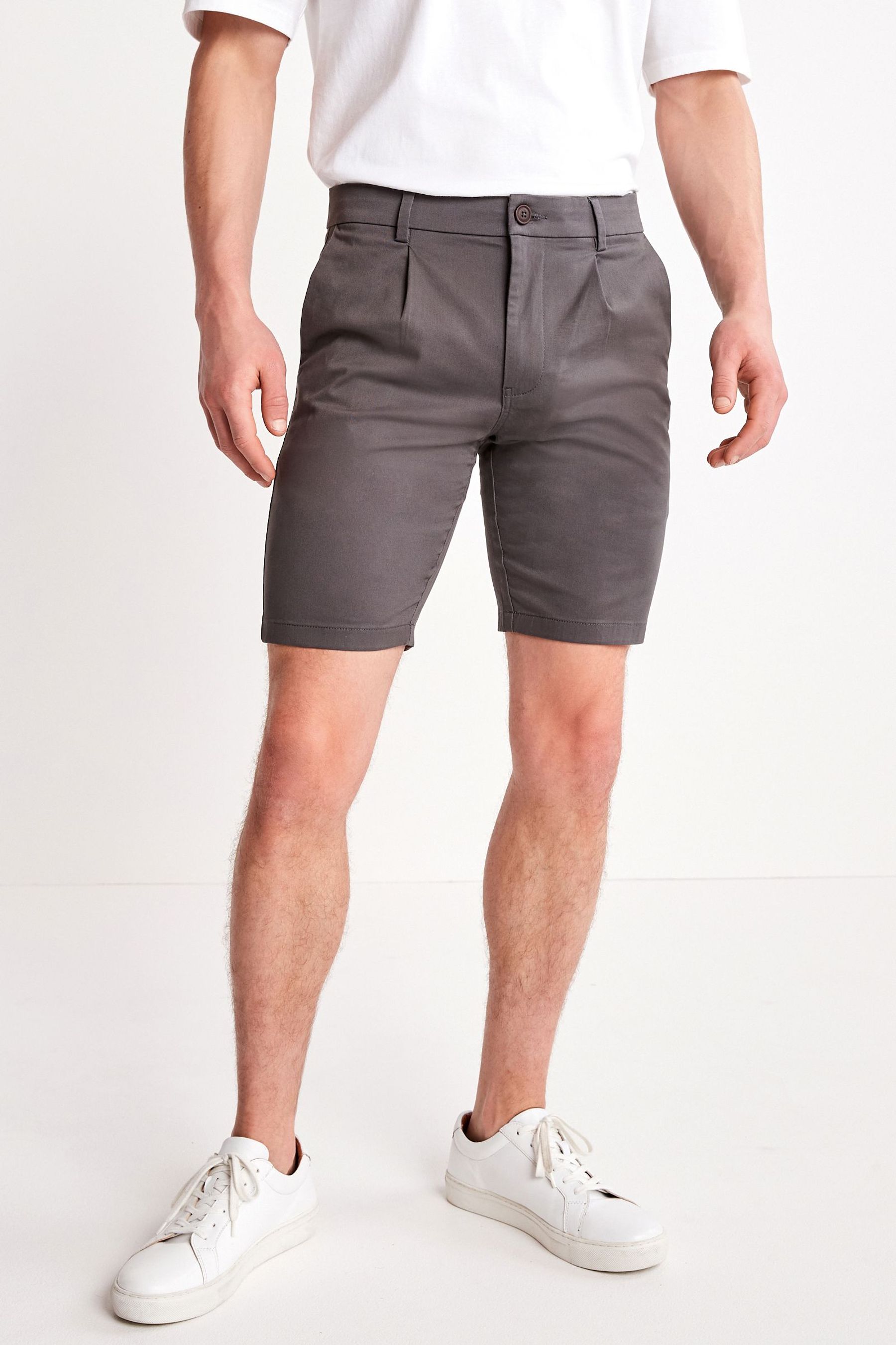 Stretch Chino Shorts Slim Fit