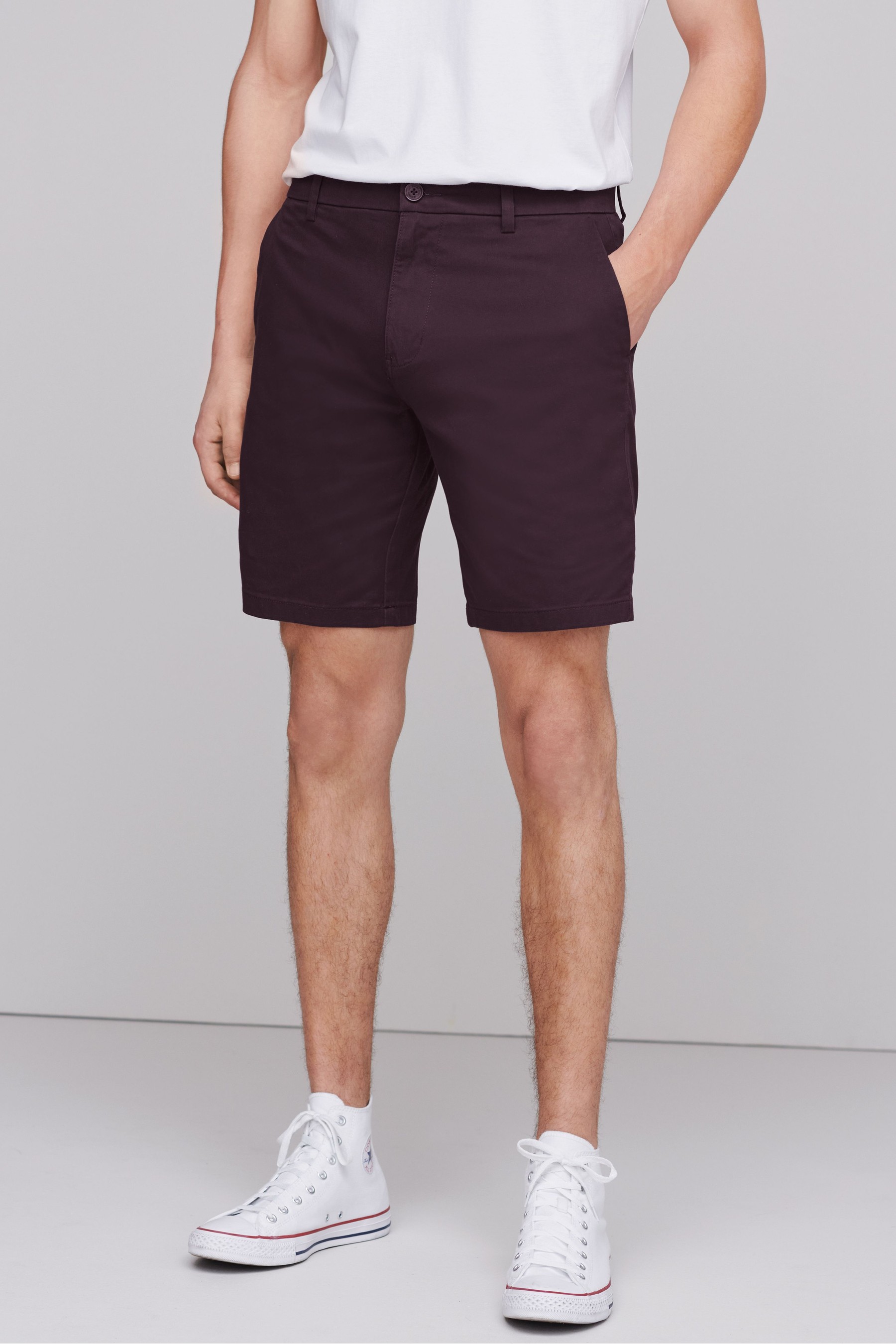 Stretch Chino Shorts Straight Fit