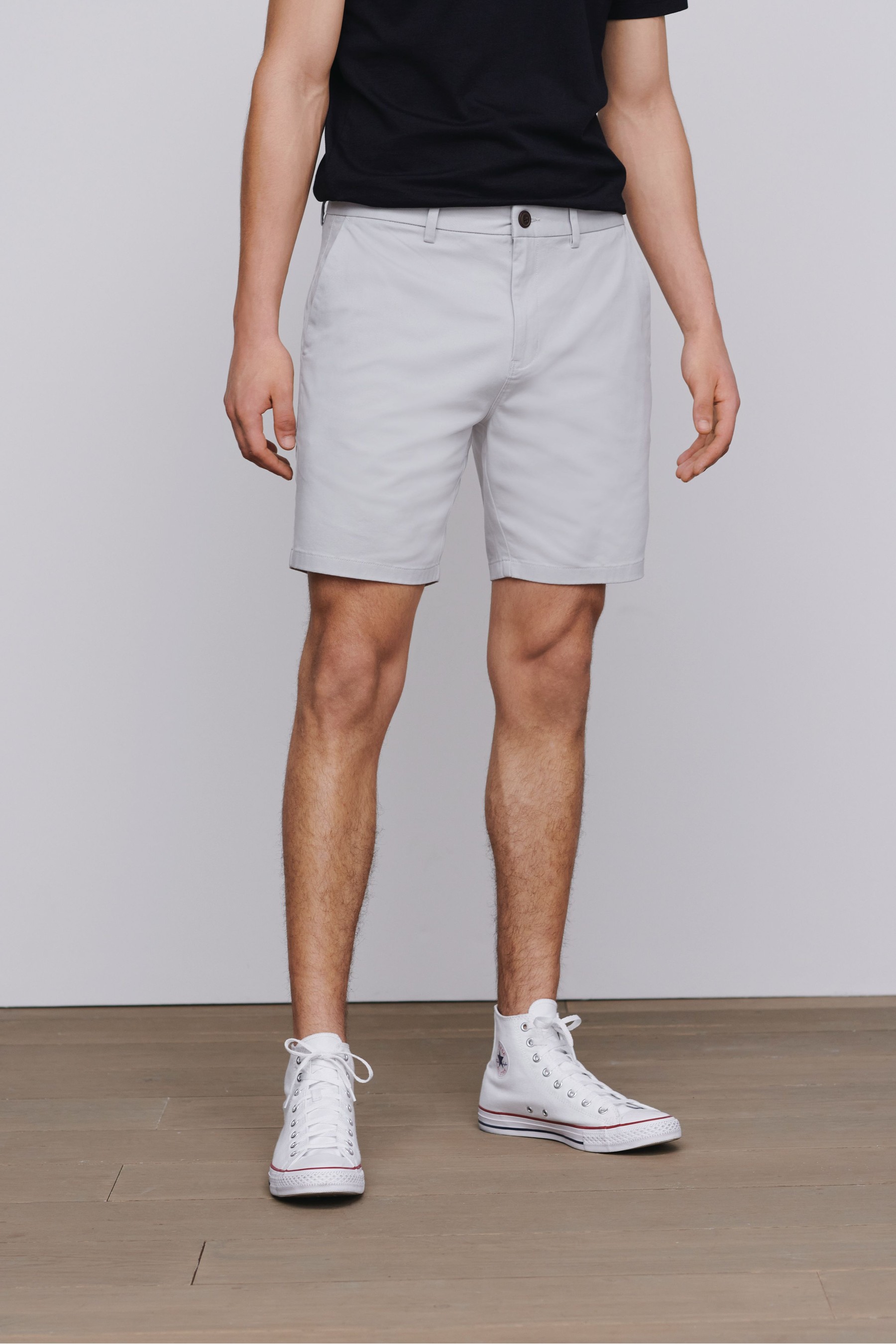 Stretch Chino Shorts Straight Fit