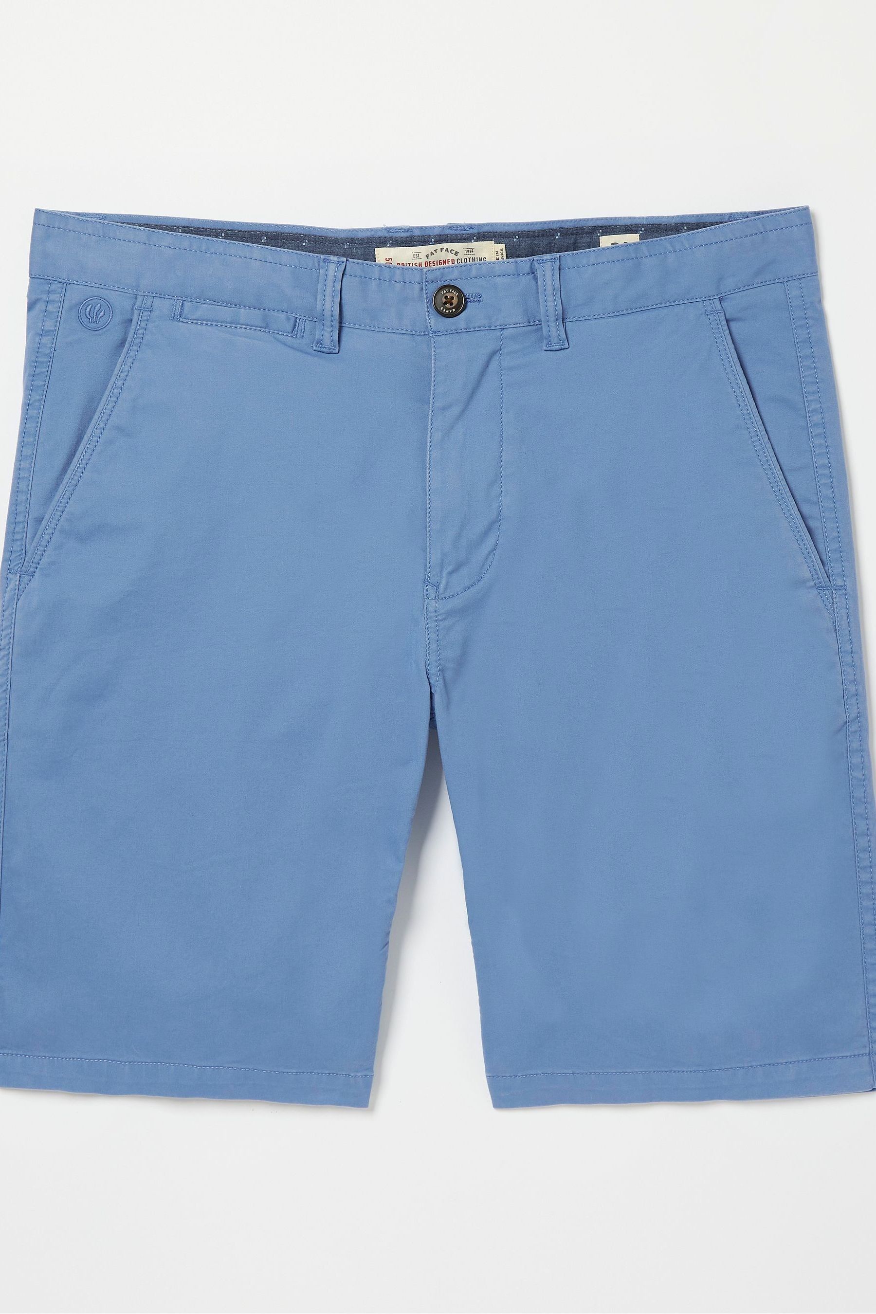 FatFace Mawes Blue Stretch Chino Shorts