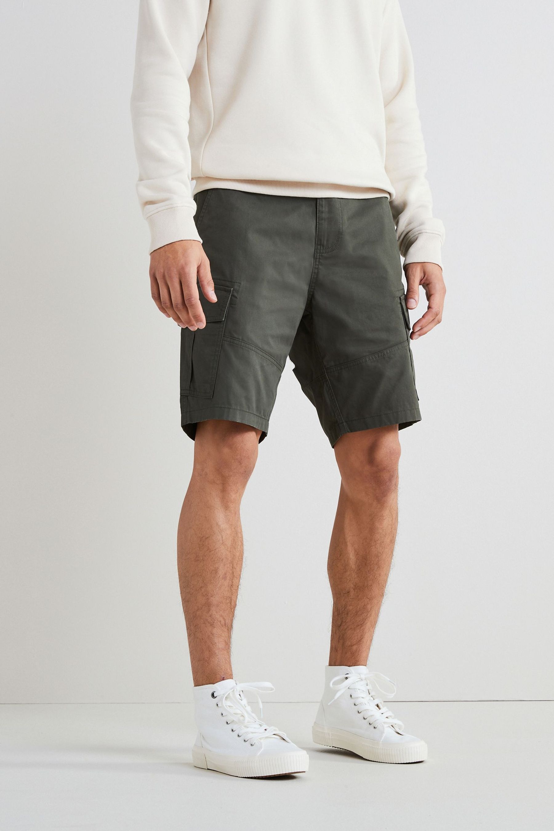 Cotton Cargo Shorts