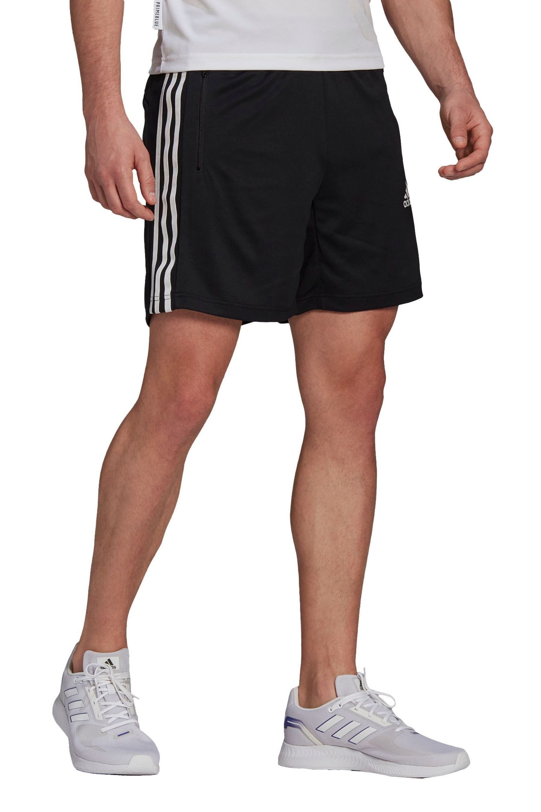 adidas D2M 3 Stripe Shorts