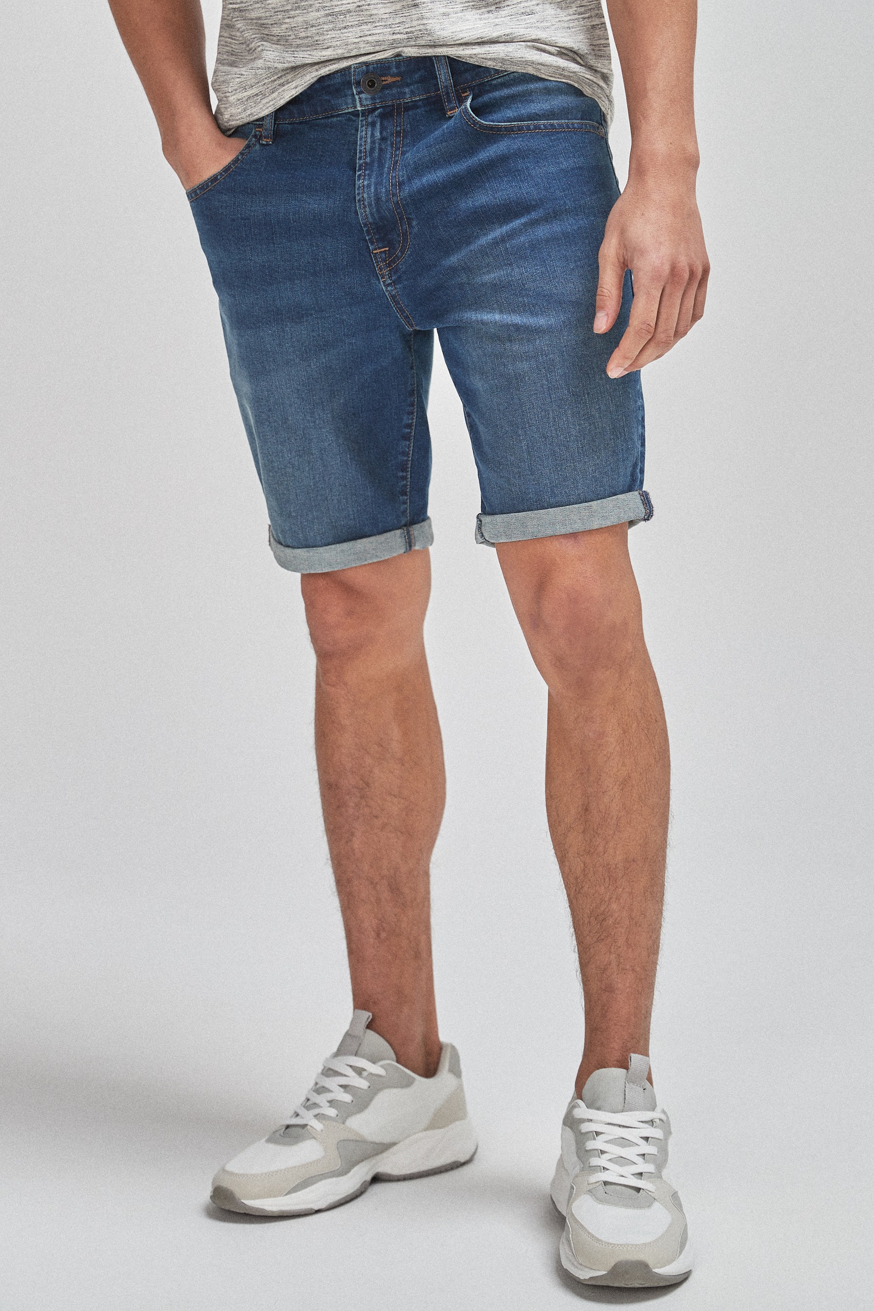 Denim Shorts Slim Fit