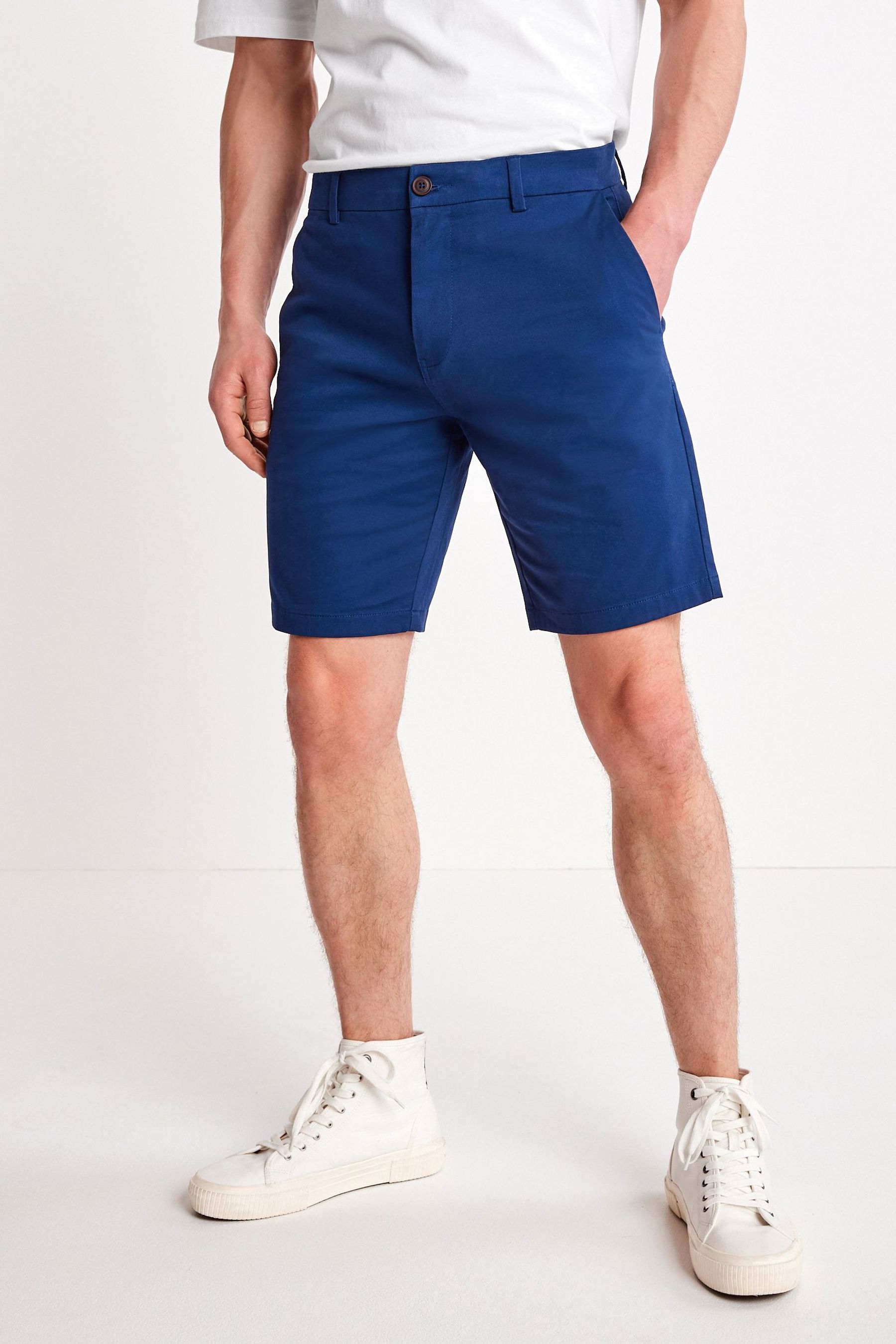 Stretch Chino Shorts Straight Fit