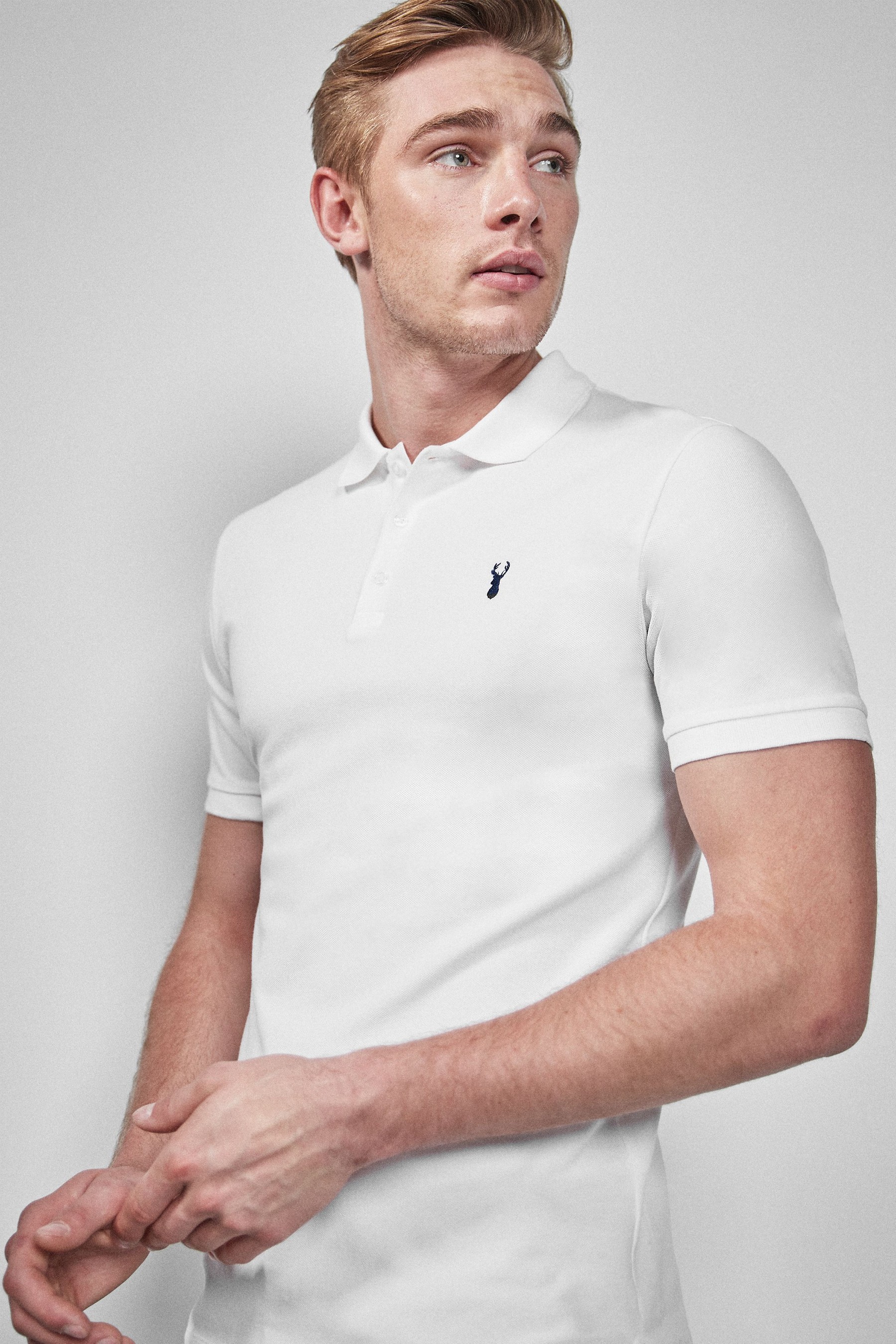 Pique Polo Shirt Slim Fit