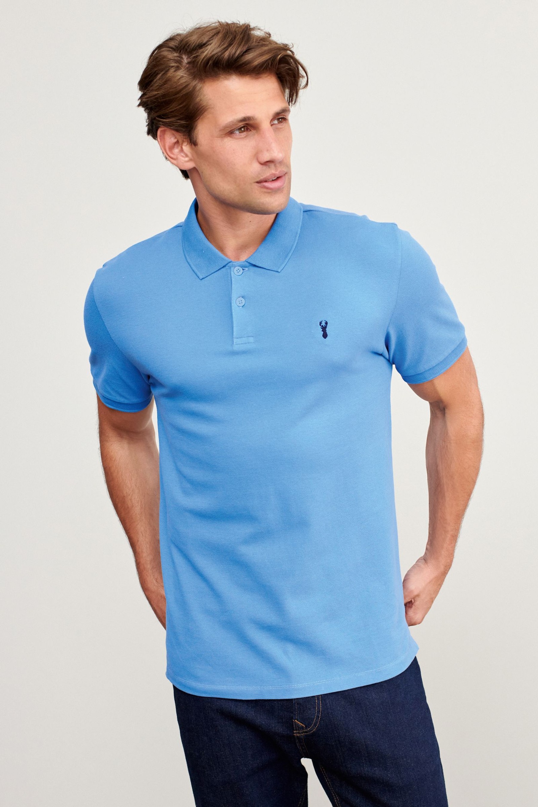 Pique Polo Shirt Slim Fit