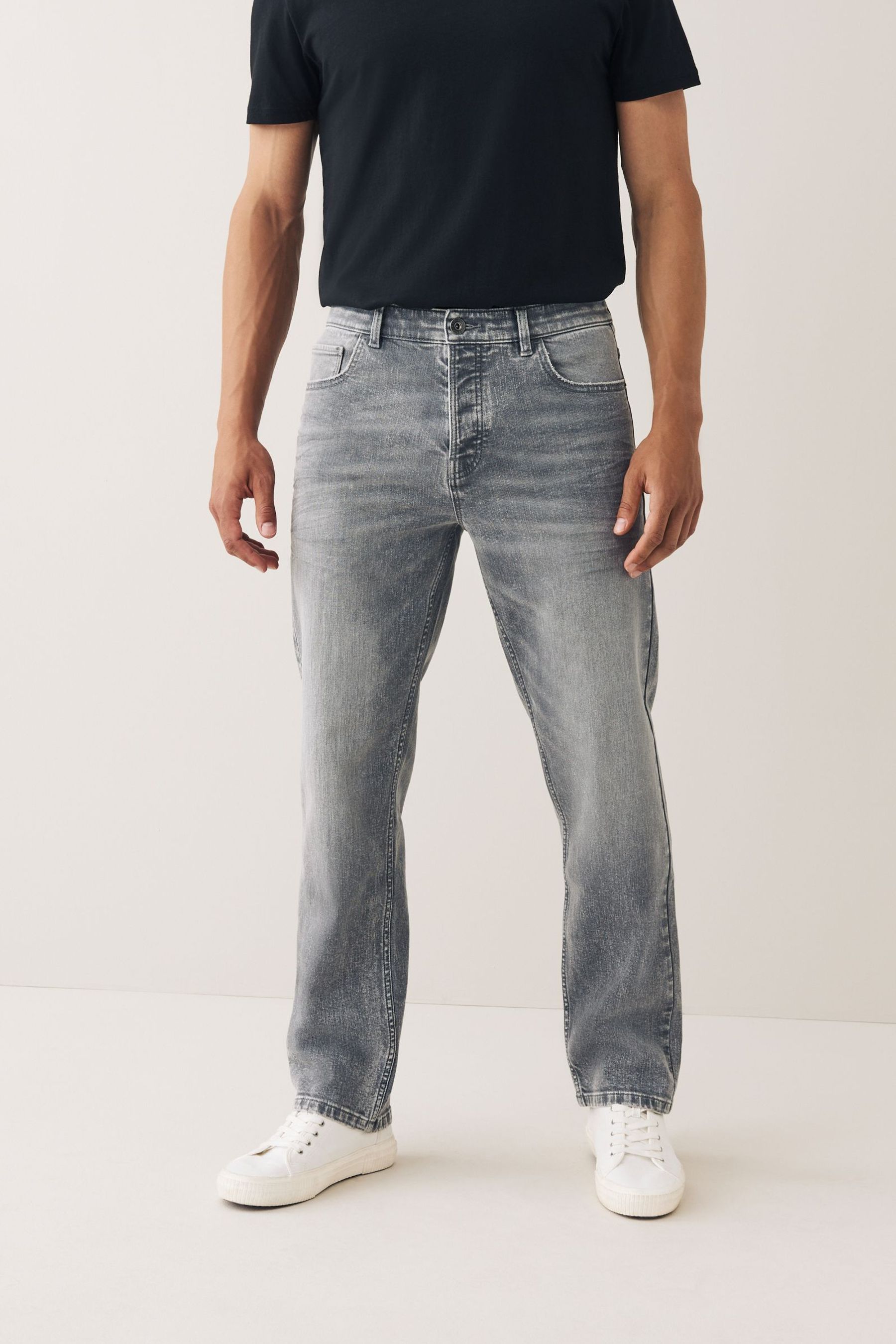 Authentic Stretch Jeans Straight Fit