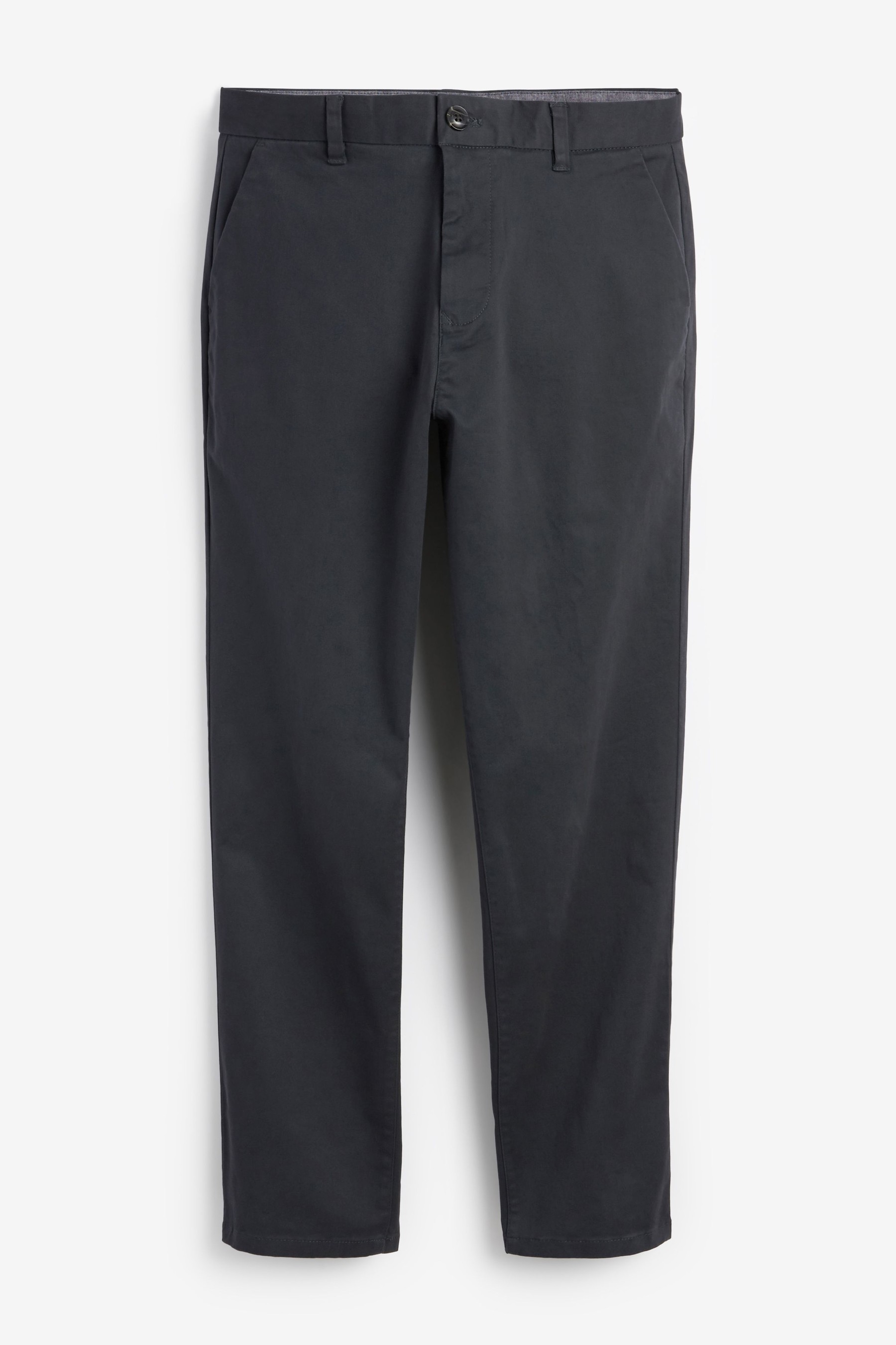 Stretch Chino Trousers Straight Fit