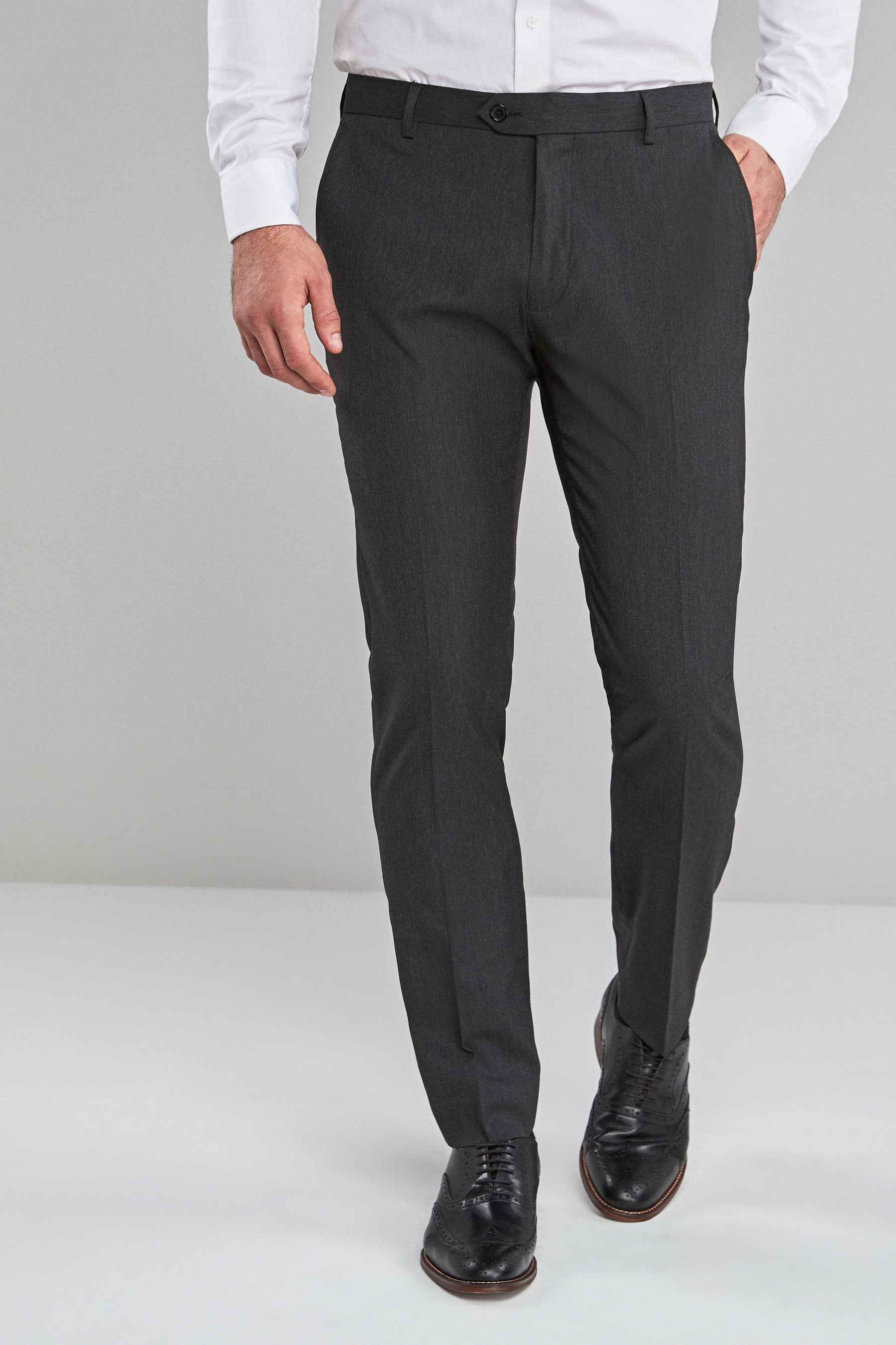 Stretch Formal Trousers Skinny Fit