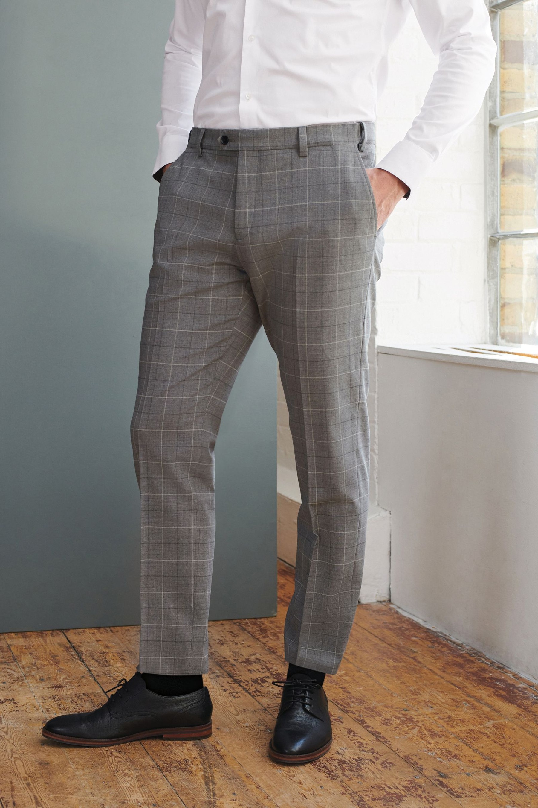 Signature Tollegno Fabric Motion Flex Suit: Trousers