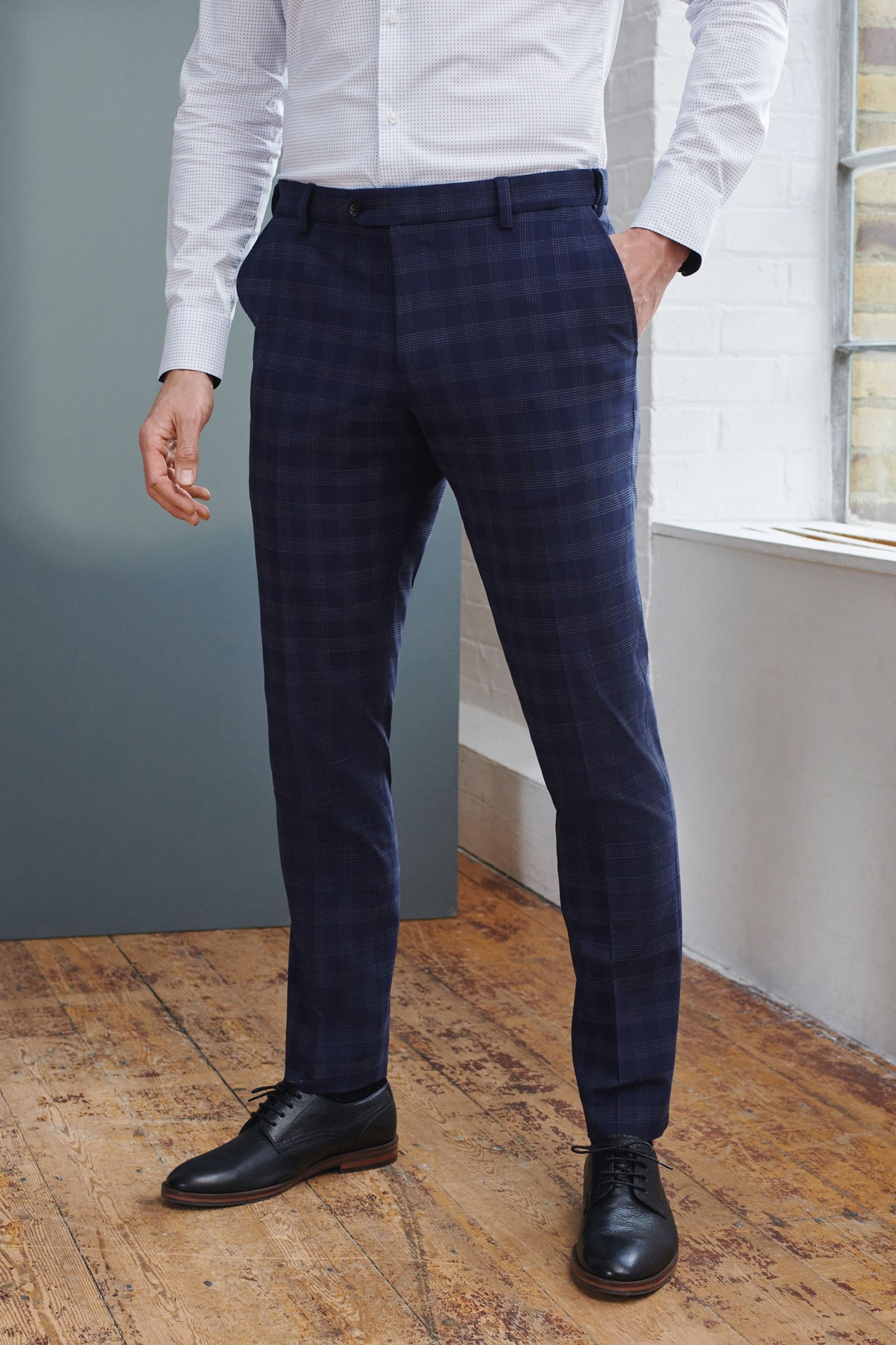 Signature Tollegno Fabric Motion Flex Suit: Trousers