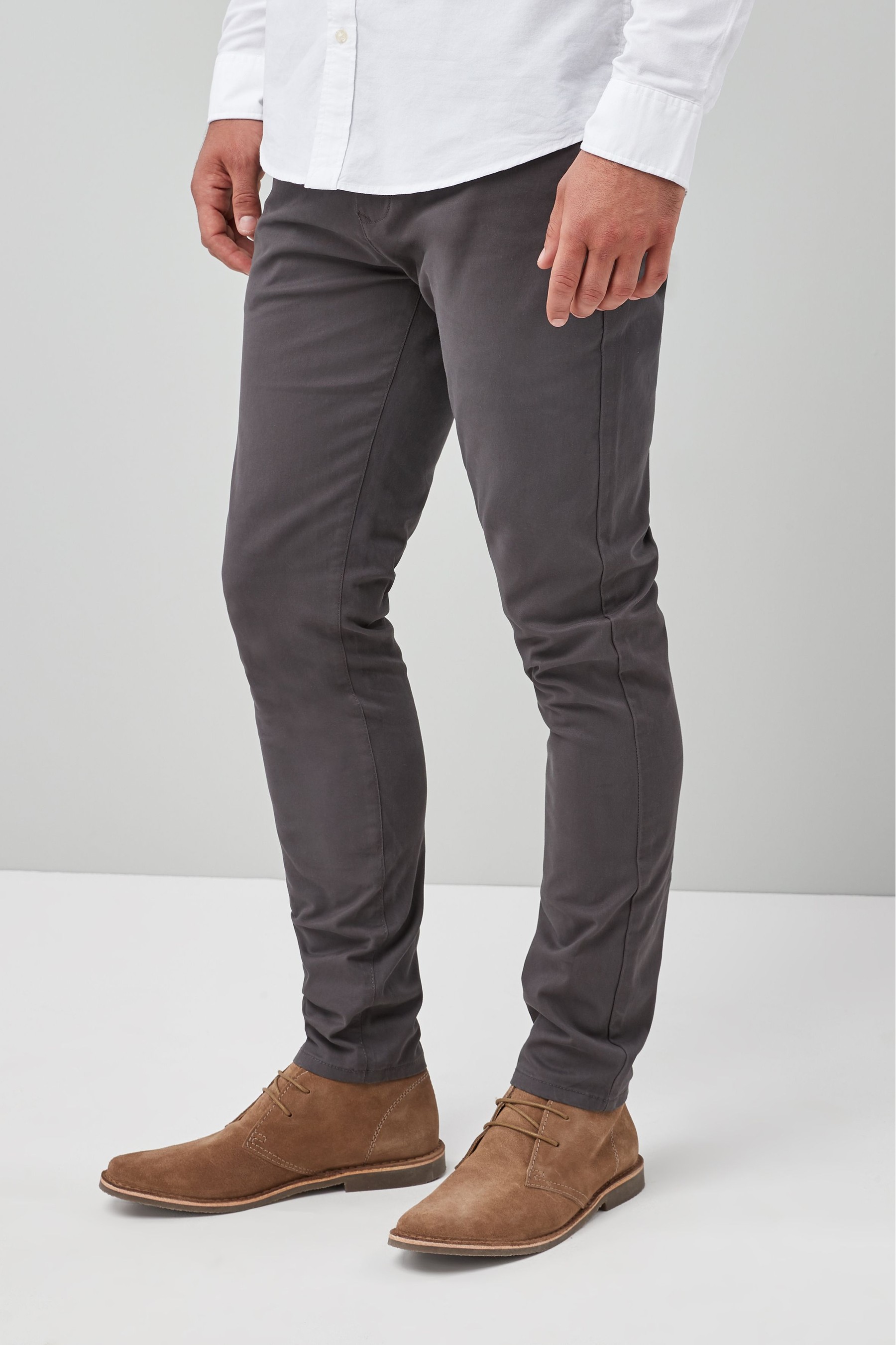 Stretch Chino Trousers Skinny Fit