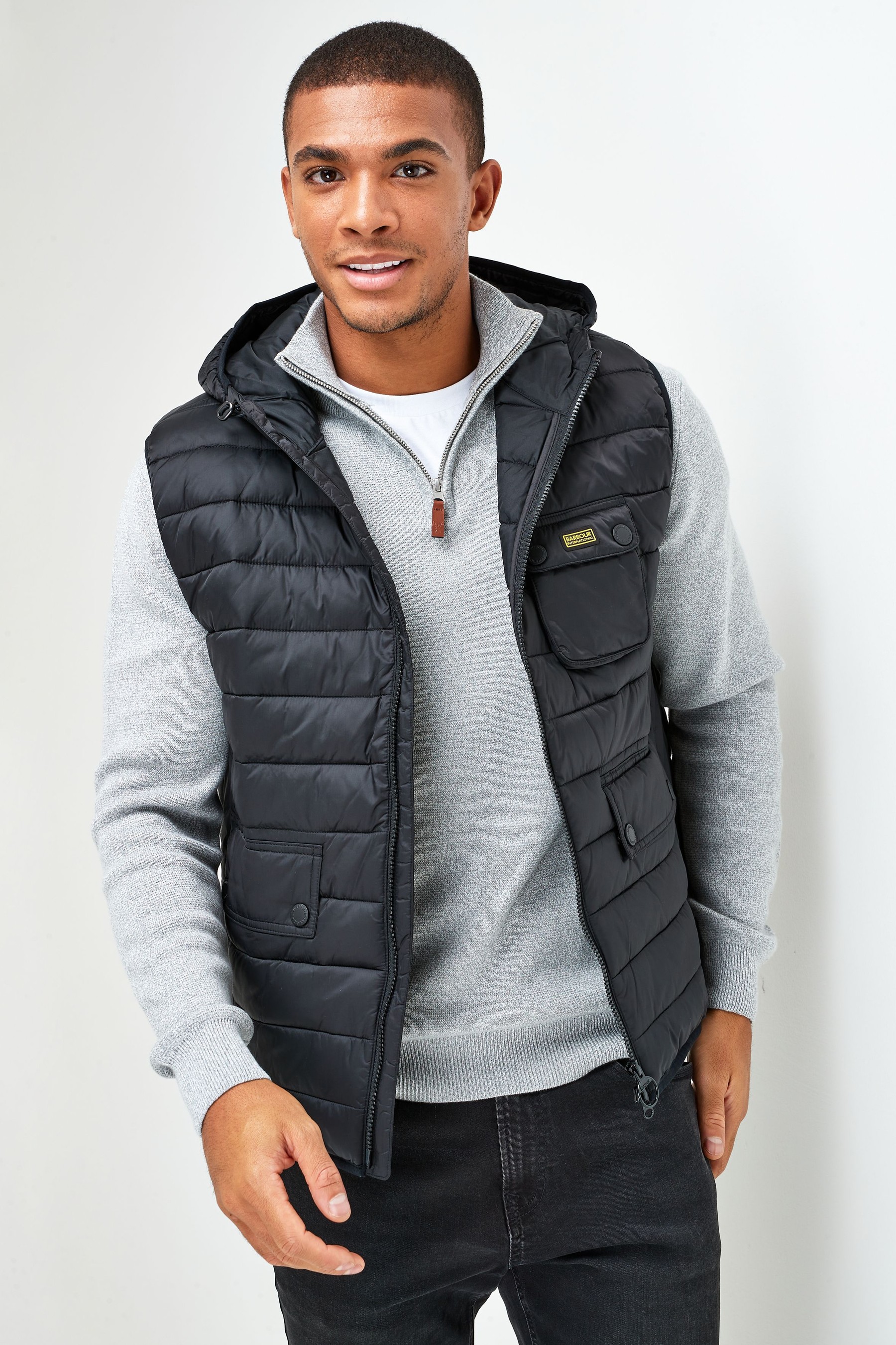 Barbour® International Ouston Hooded Gilet