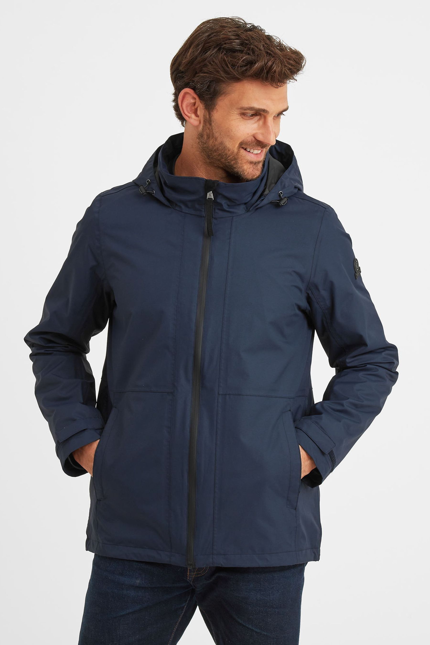 Tog 24 Mens Gribton Blue Waterproof Jacket