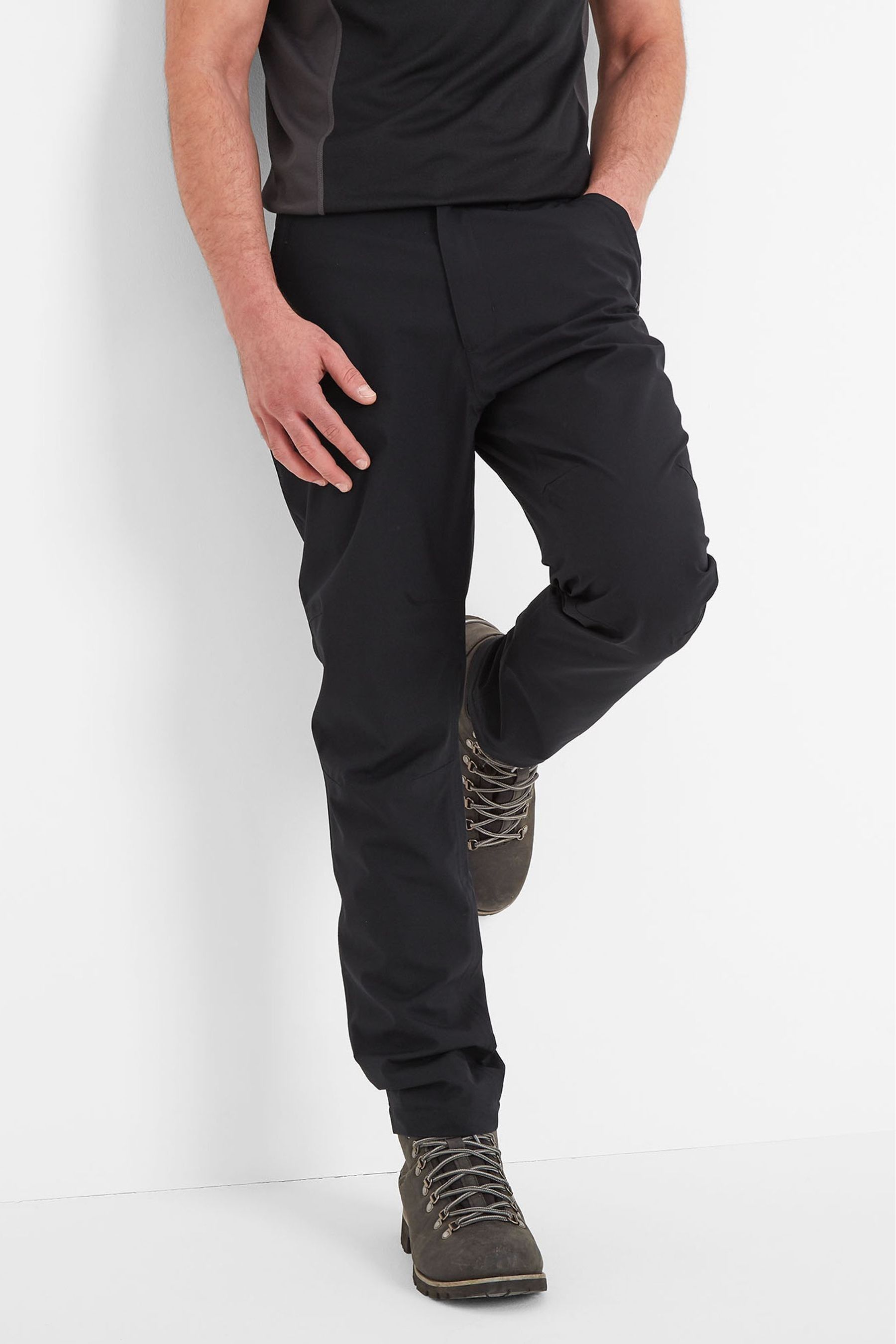 Tog 24 Mens Black Silsden Waterproof Trousers