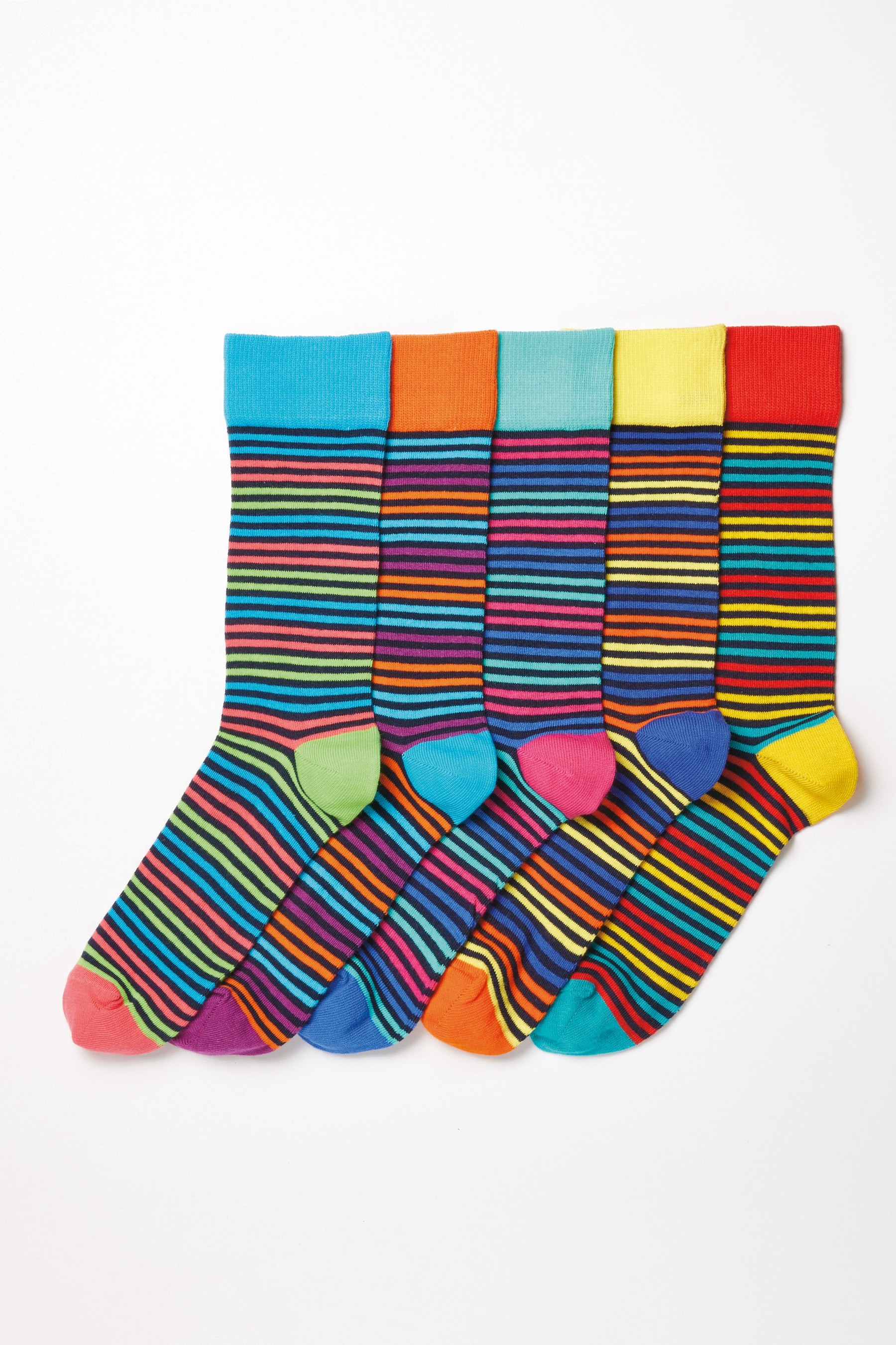 Stripe Socks 5 Pack