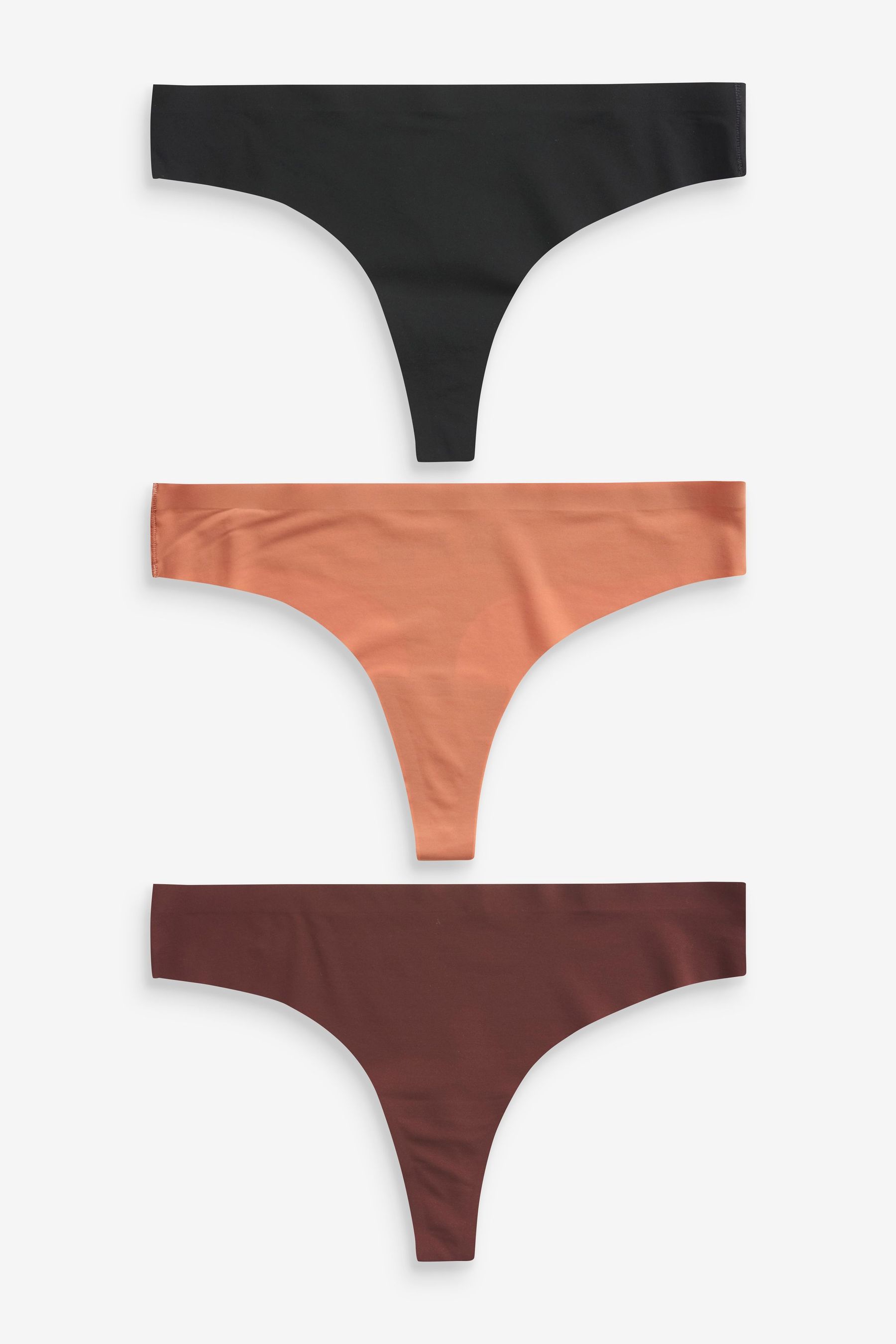 No VPL Knickers 3 Pack Thong