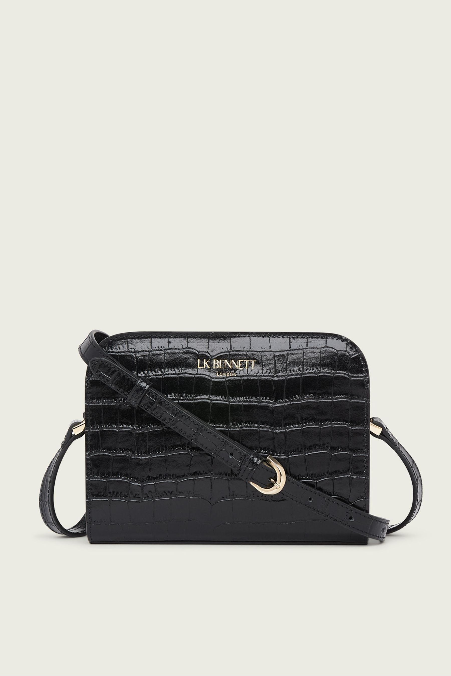 L.K.Bennett Black Marie Cross-Body Bag