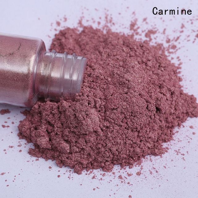 Colorful pearl mica pigment powder for nails glitter art, soap making epoxy resin eyeshadow lipstick car paint