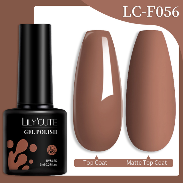 LILYCUTE Thread Shell Nail Gel Polish 7ml Pearl Shell Semi Permanent UV Gel Base Top Coat Popular in Autumn and Winter