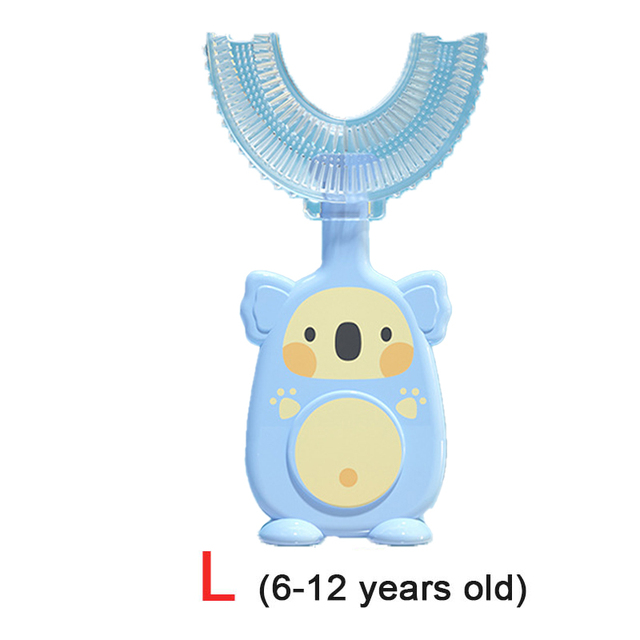 Baby Toothbrush Children Dental Oral Care Cleaning Brush Soft Silicone Teeth Baby New Born Baby Products 2-12Y