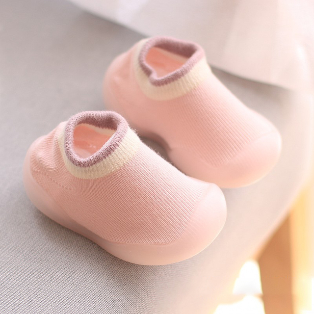 Baby Socks Shoes Infant Color Matching Cute Kids Boys Shoes Doll Soft Soled Baby Floor Socks Baby Girls First Walkers Shoes