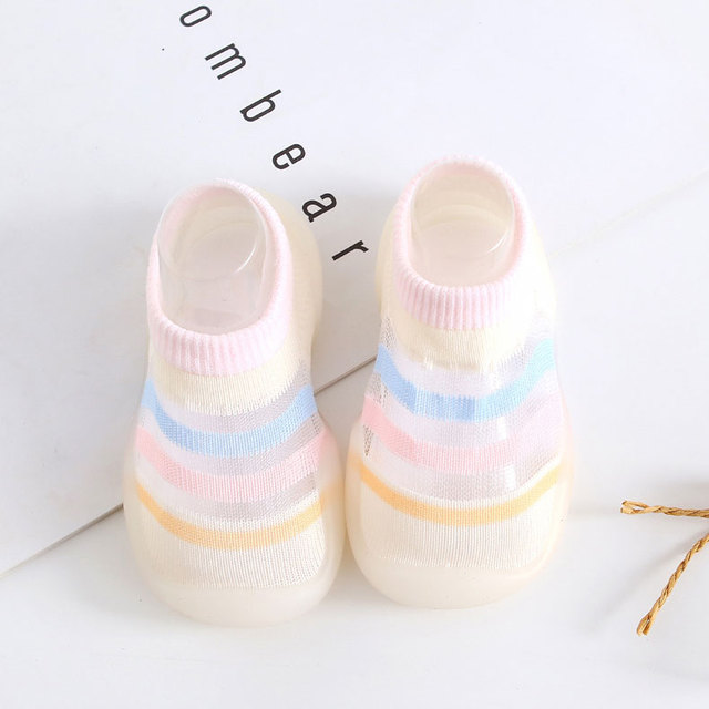 Children's Sock Shoes Summer Hollow Out Cartoon Anti-Skidding Baby Girl Outdoor Shoes Baby Boys Shoes First Walking Shoes 2022