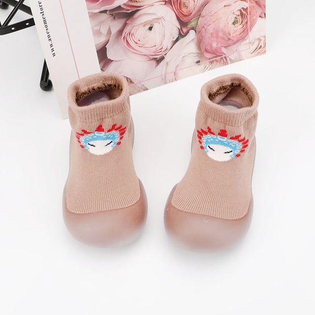 Baby Boy Girl Shoes Autumn Winter Spring Infant Nonslip Sock Baby Soft Rubber Sole Sock Toddler Shoes Anti-slip Floor Socks Shoes