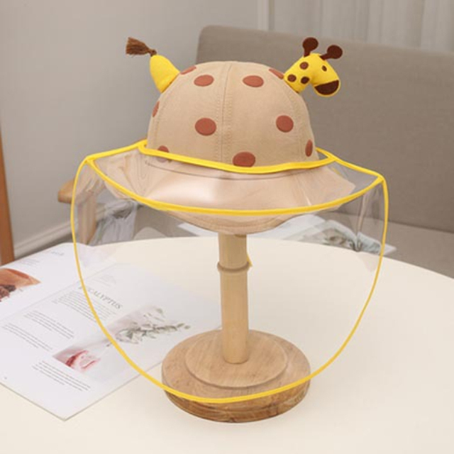 baby hat baby hat with protective face mask boy girl sun hat removable sunscreen outdoor fisherman hats kids accessories