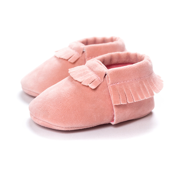 Newborn Baby Shoes Infant Boys Girl First Walker Suedo Cotton Sophie Sole Princess Fringe Toddler Baby Crib Casual Moccasins Shoes